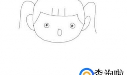 简笔画课堂：看书的小女孩