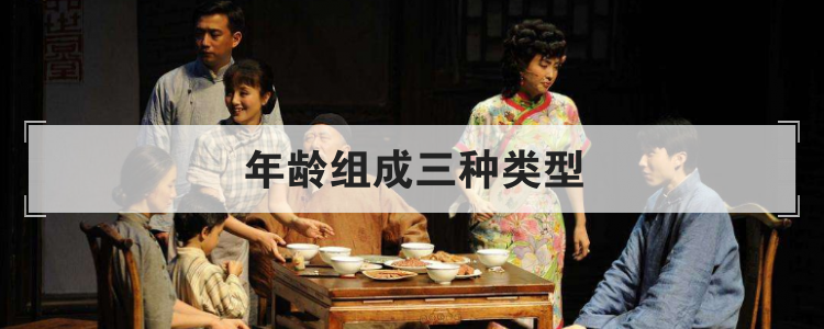 年龄组成三种类型