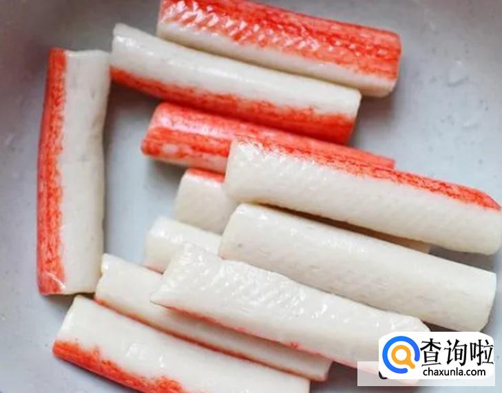 蟹肉棒是不是蟹肉做的