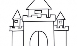 如何简单的画城堡