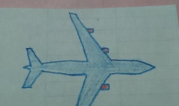 飞机简笔画的画法