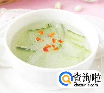 冬瓜汤功效