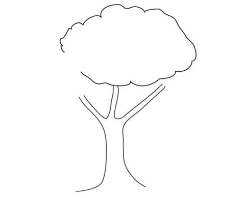 大树简笔画