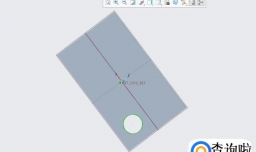 creo如何绘制简单的孔。