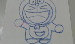 叮当猫的简笔画