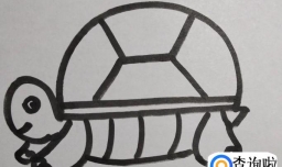 乌龟的简笔画怎么画？