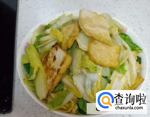 白菜炒豆腐怎么炒好吃