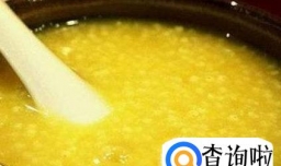 玉米粥的制作方法