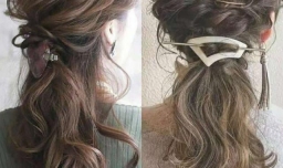 怎么扎一个好看的半扎发？