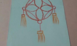 壮族绣球怎么画