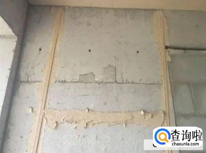 冲筋打点的施工方法