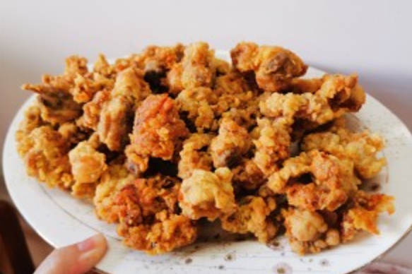 炸带骨鸡块怎么做好吃