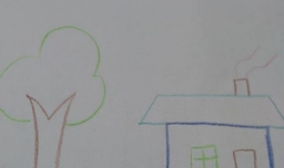 大树房子简笔画怎么画