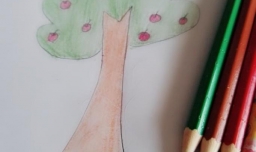 苹果树简笔画怎么画