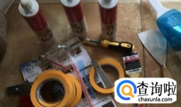 自己动手给客厅做美缝