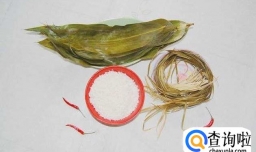 怎样包红枣糯米粽子