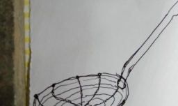 怎样画儿童简笔画笊篱？