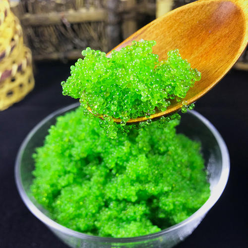 为什么有些鱼籽是绿色的