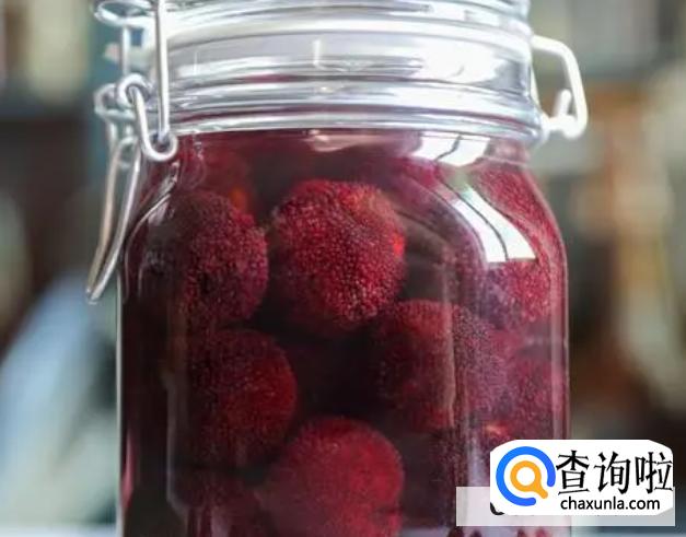 杨梅泡过酒可以吃吗