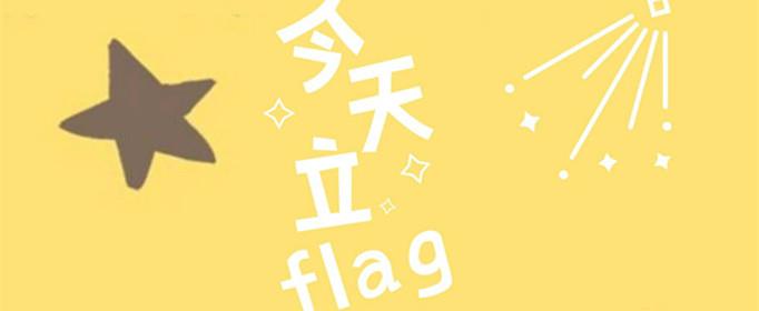 立flag是什么意思