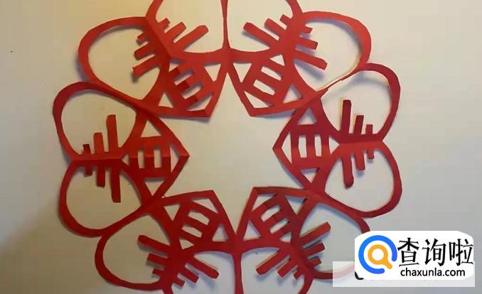 剪纸窗花图文步骤