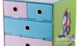 旧物改造自制化妆品收纳盒