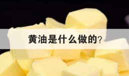 黄油是什么做的