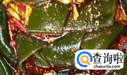 酸辣海带根制作方法