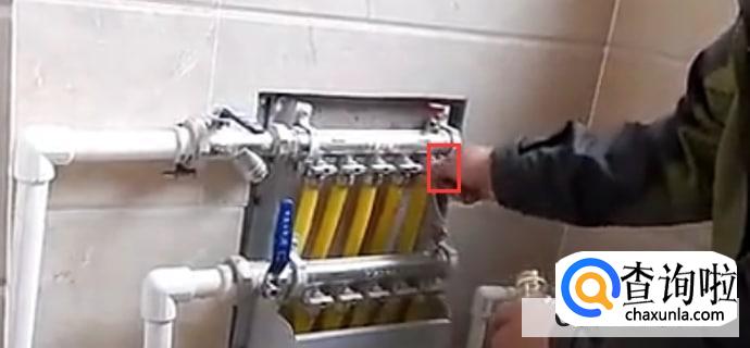 地暖放气的具体操作步骤