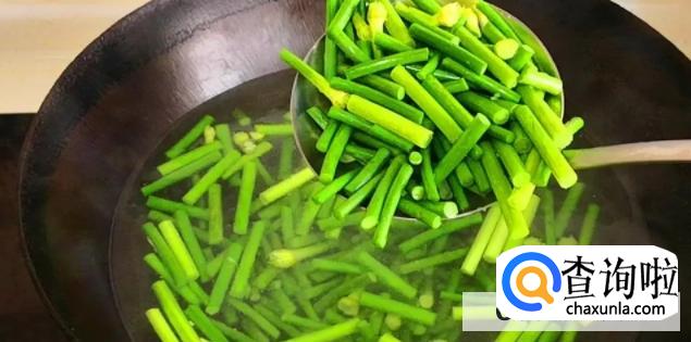 蒜苔炒肉的做法br