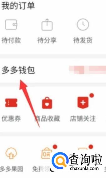 拼多多上如何查看多多钱包余额