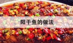 阳干鱼的做法