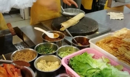 山东煎饼的制作