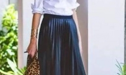 百褶裙怎么搭配