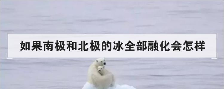 如果南极和北极的冰全部融化会怎样