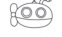 如何教宝宝画画：教宝宝画“潜水艇”和“帆船”