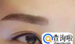 纹眉液的正确使用方法