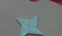 简单的手工折纸：飞镖的折法步骤图解