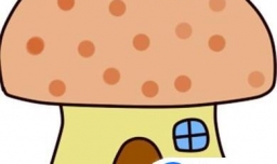 卡通画蘑菇房子怎么画