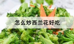 怎么炒西兰花好吃