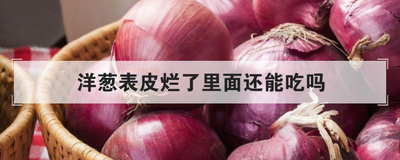 洋葱表皮烂了里面还能吃吗