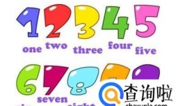 数字用英语怎么念