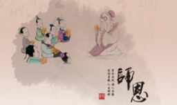 鹤发银丝映日月丹心热血沃新花什么意思？