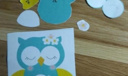 手工布艺猫头鹰玩偶的做法详细图解