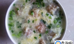 云吞鸡蛋羹的做法