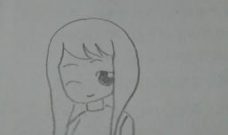 多妈简笔画人物用＂人＂字来画一个长发小女孩