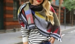 冬季围巾怎样戴才最好看