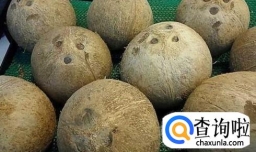 椰子怎么吃，椰子上有三个眼