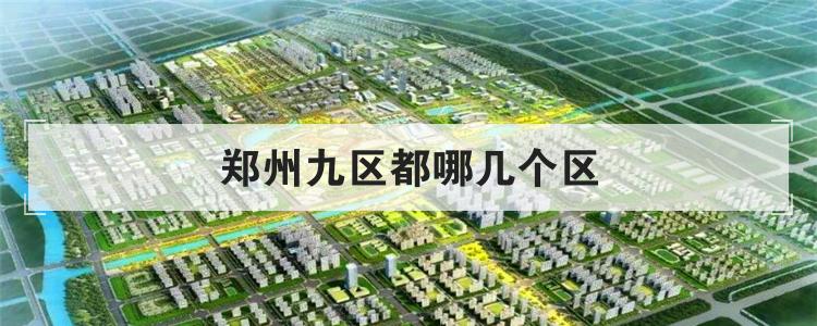 郑州九区都哪几个区