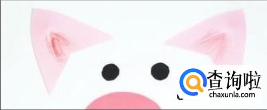 小猪扇子折纸教程